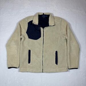 Polo Ralph Lauren Performance Fleece Sherpa Jacket Size Medium